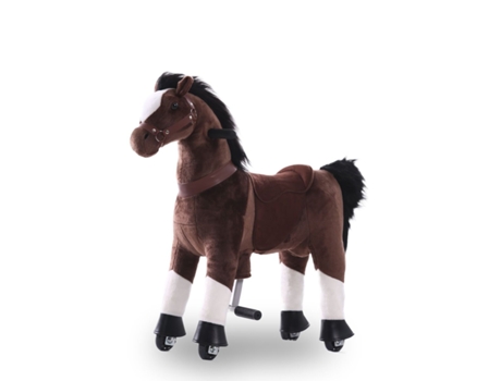 Cavalo de Animais Que Caminha com Rodas KIJANA Marrom 3-6 Anos