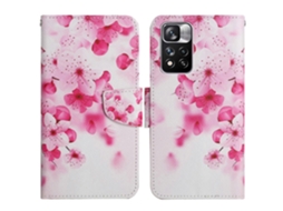 Capa De Celular Flip Em Couro Com Estampa Pintada À Mão, Estilo Chinês, Para Xiaomi Redmi Note 11 Pro 5g.