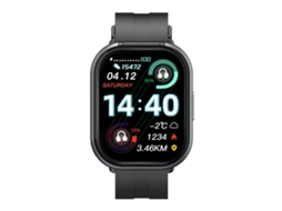 (preto) Relógio Inteligente Com Tela Tft De 2,01 Polegadas E Fone De Ouvido Bluetooth Integrado, Compatível Com Chamadas Sem Fio.