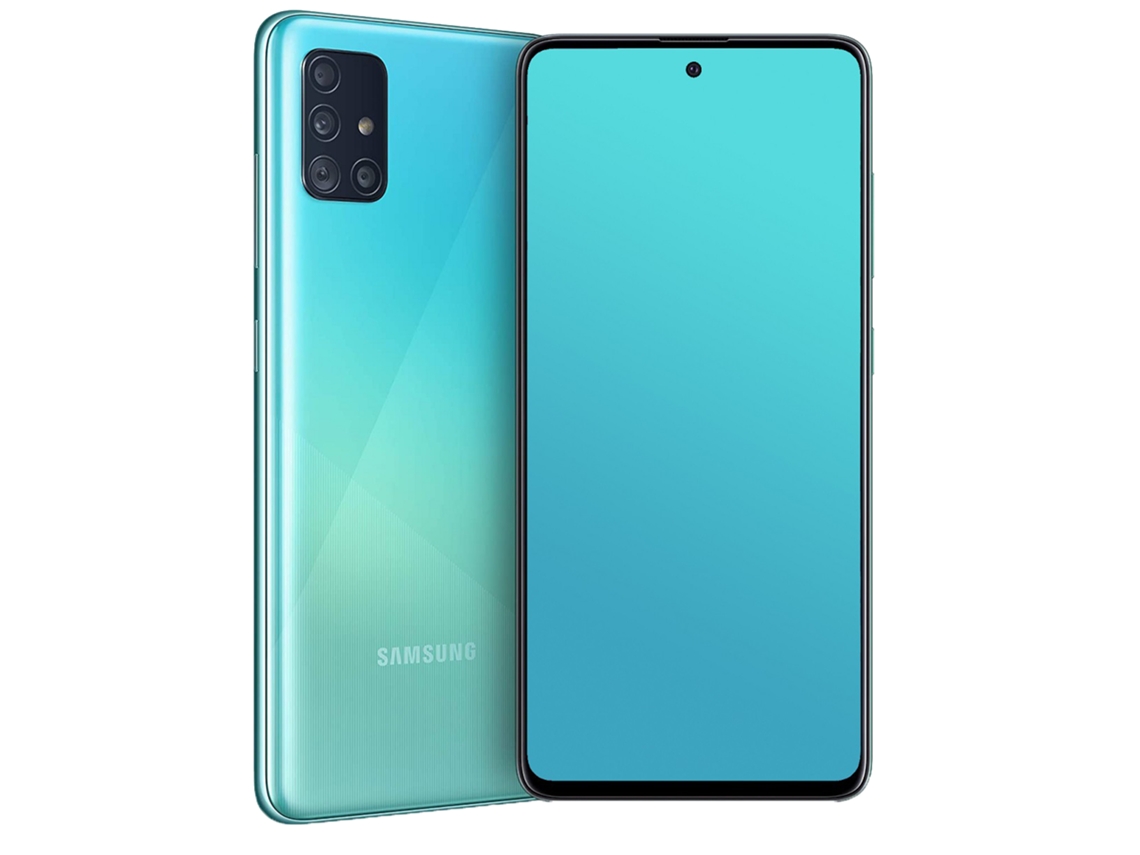 Smartphone SAMSUNG Galaxy A51 Dual-Sim 128 Gb (Recondicionado Marcas Mínimas - 128 GB - Azul)