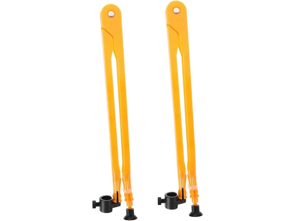 Conjunto De 2 Compassos Grandes De Plástico Para Desenhar Círculos, Materiais Educativos, Ferramenta