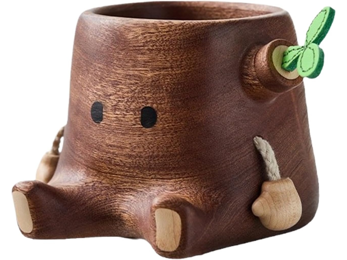 Organizador de mesa Madeira de grande capacidade com porta-lápis