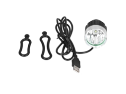 Farol de Bicicleta LED 3000lm com Alimentação USB para Ciclismo S/MARCA