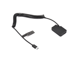 Dr-e18 Canon Adaptador De Batería Falsa Dc Com Conexão Type-c Para Câmeras
