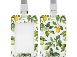 Porta Crachá De Identificação Com Estampa Limão, Personalizável, À Prova D Água, Ideal Funcionários De Escritório E