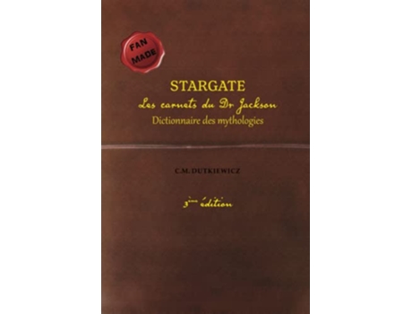 Livro Stargate Les carnets du Dr Jackson French Edition de Cm Dutkiewicz (Francês)