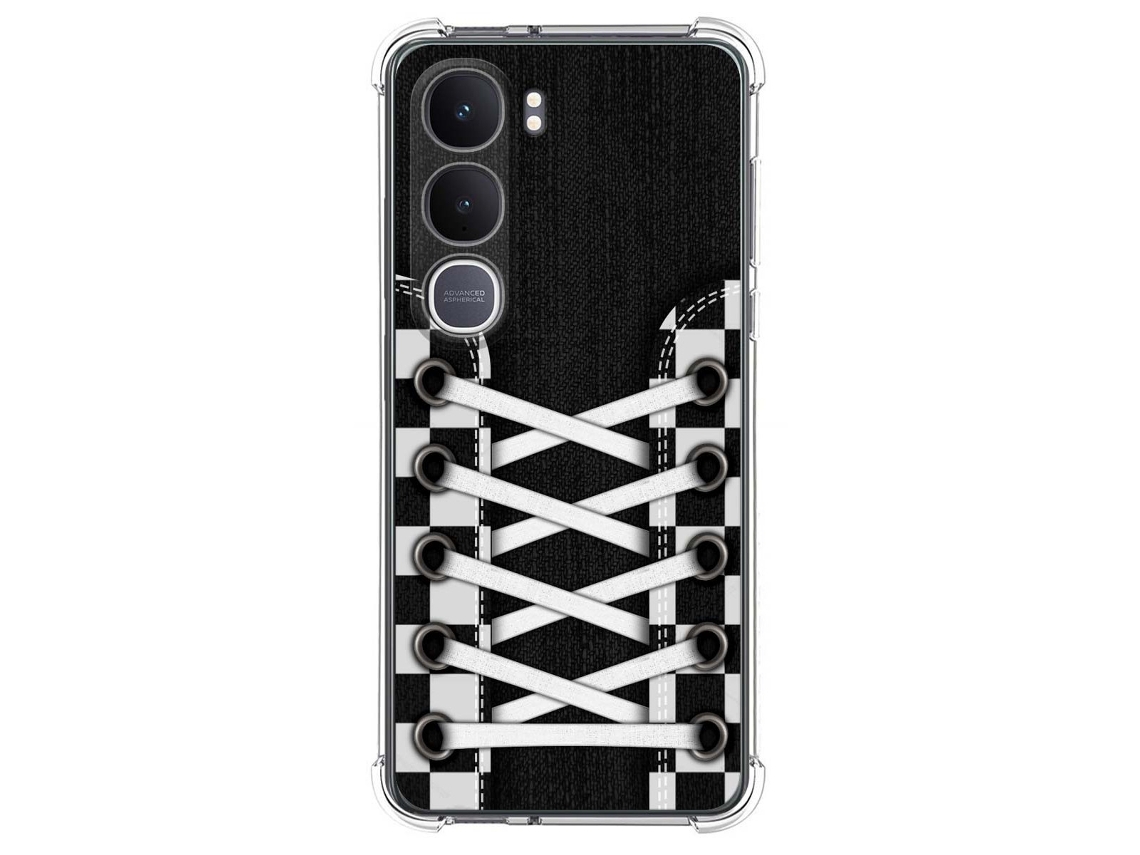 Capa Tumundosmartphone De Silicone À Prova De Choque Para Vivo Y31 5g / Y21d Estampa De Tênis 03