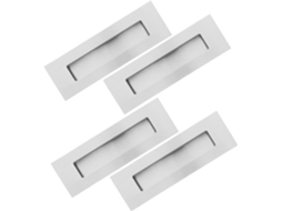 Conjunto De 4 Puxadores Para Portas De Correr Embutidas - Estilo De Designer