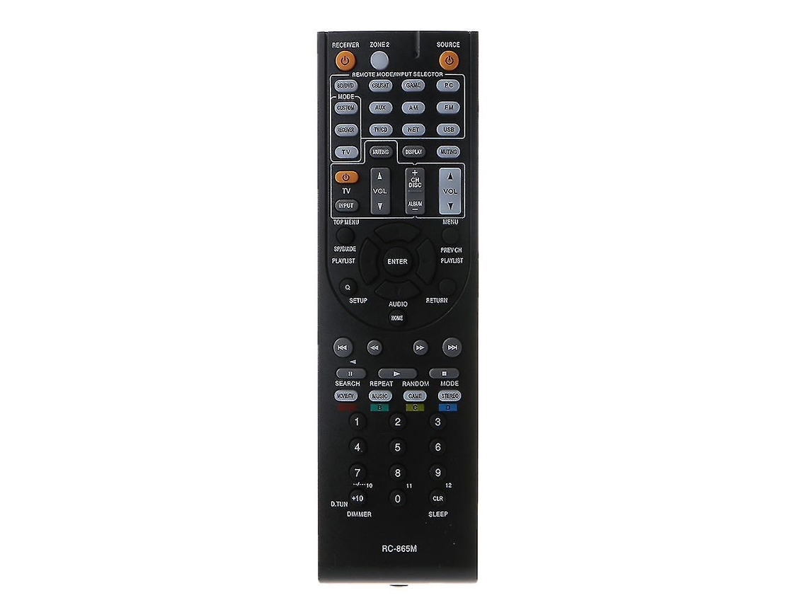 Comando TV YUYSAN para (Av Receiver Rc865M Onkyo TxNr525 Txnr525)