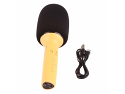 Microfone de Karaokê EOOCOO (caixa de Som Portátil Bluetooth Sem Fio)