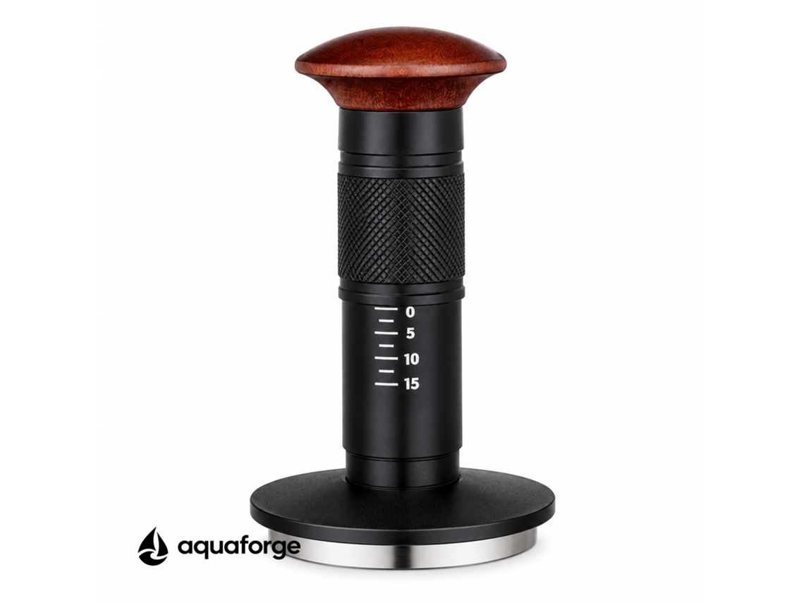 Tamper De Café Aquaforge Com 51 Mm E Alumínio Para Espresso