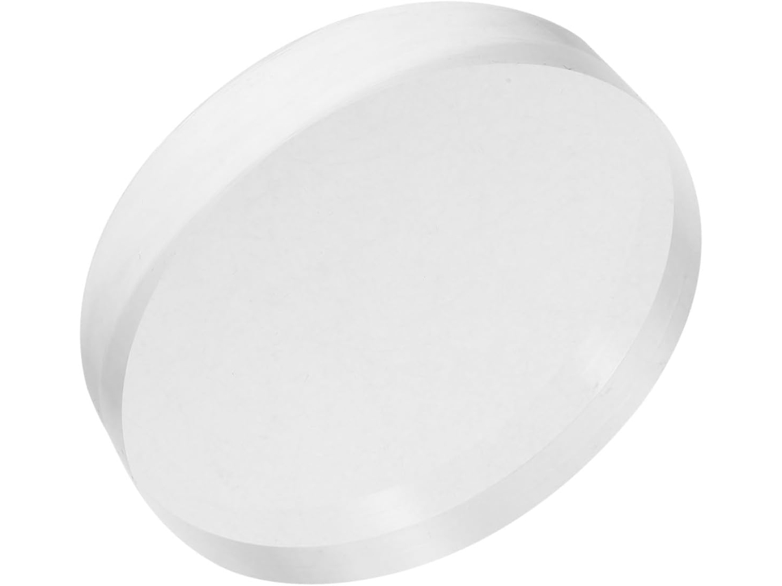 Suporte De Acrílico Transparente Redondo Popetpop, 10x2 Cm, Para Joias E Cosméticos Base De Armazenamento Compacta Uso