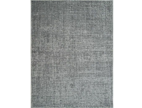 Tapete De Lã Cinza Escuro 160x230