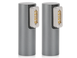 2026zentro-2pcs Adaptador Dc Fêmea Para Magsafe 1 Com Bico Magnético L, Suporta Carregamento Pd 5a 18.5‑20v Com Indicador