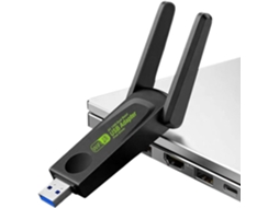 Adaptador Usb Wifi Para Pc, 1300mbps, Banda Dupla, Sem Fio
