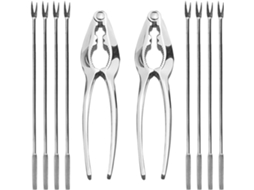Conjunto De Quebra Nozes E Abridor De Cascas De Caranguejo Seafood Gourmets Companion, Ferramentas Para Quebrar Nozes, Fortes E Resistentes Para Sabo