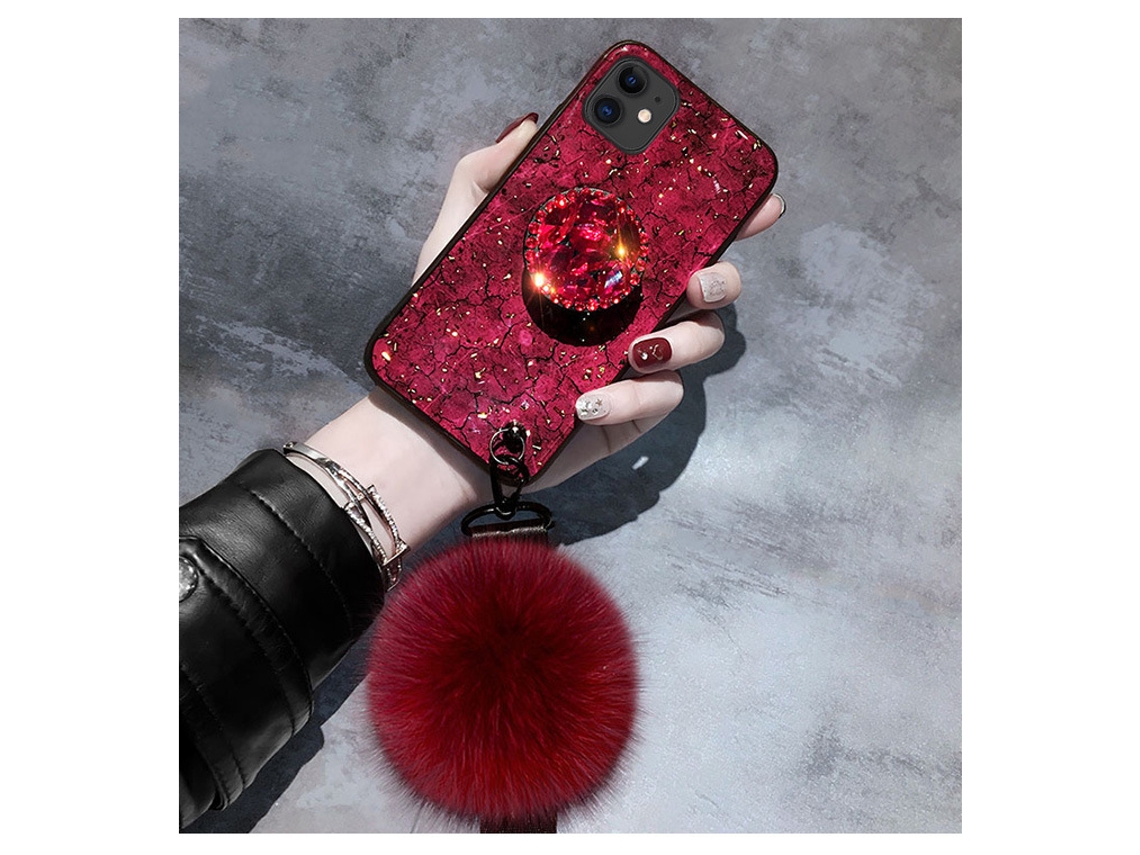 Capa de proteção para iPhone 11 Pro com suporte de Airbag