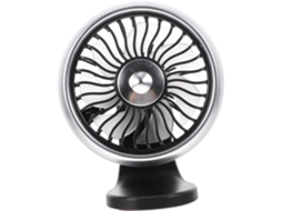 Ventilador Silencioso Para Carro Aboofan Com Luz, Ventilador Elétrico Portátil Para Resfriamento