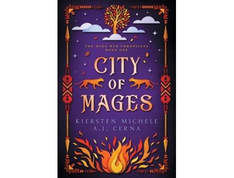 Livro City of Mages de Kiersten Michele e Aj Cerna (Inglês)