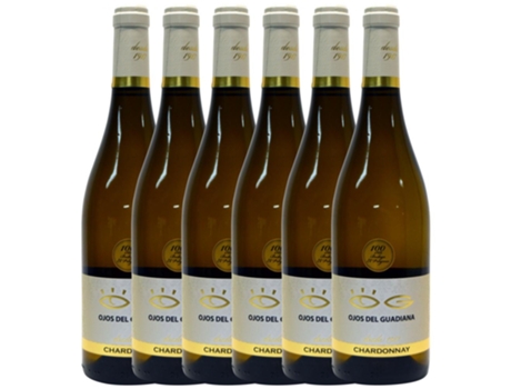 Vinho EL PROGRESO El Progreso Ojos Del Guadiana Chardonnay La Mancha (0.75 L - 6 unidades)