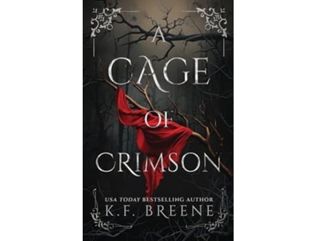 Livro A Cage of Crimson de K F Breene (Inglês)