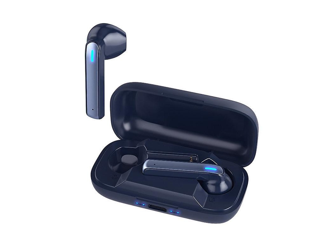 Auriculares In Ear YIZHOOD True Wireless Bluetooth com Cancelamento de ruído Azul