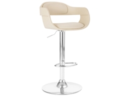 Bar Chair, Bar Chairs Vidaxl Branco Couro Artificial (n/a)
