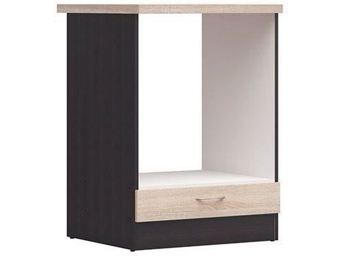 Armário baixo para forno 60 cm - Bancada - Carvalho Sonoma AUCUNE
