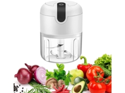 Mini Moedor De Alho Elétrico, Moedor De Alho Portátil Sem Fios, Moedor De Carne Recarregável Via Usb.