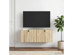 Vidaxl Gabinete De Tv De Parede Carvalho Sonoma 78,5 X 31 X 30 Cm