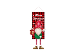 Decoração de natal com material de tecido não tecido pacote de 45x6,5x3 cm LAXISCREED