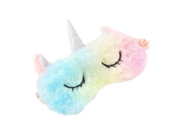 Máscara de Dormir Infantil Unicórnio, com Animais Fofos em 3d AQUAFORGE