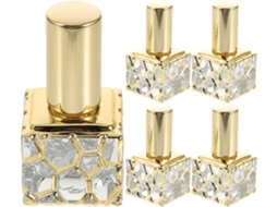 Conjunto De 5 Frascos De Vidro Vazios Para Perfume Em Spray, Para Homens E Mulheres, 10