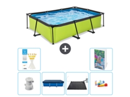 Exit-toys Piscina Exit Retangular - 300x200x65 Cm - 7-peças S211