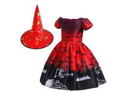 1Pcs Vestido de Festa para Presentes de Halloween ALLINLESS
