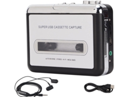 Leitor De Fitas Cassete Com Conversor Para Mp3, Leitor De Fitas Cassete