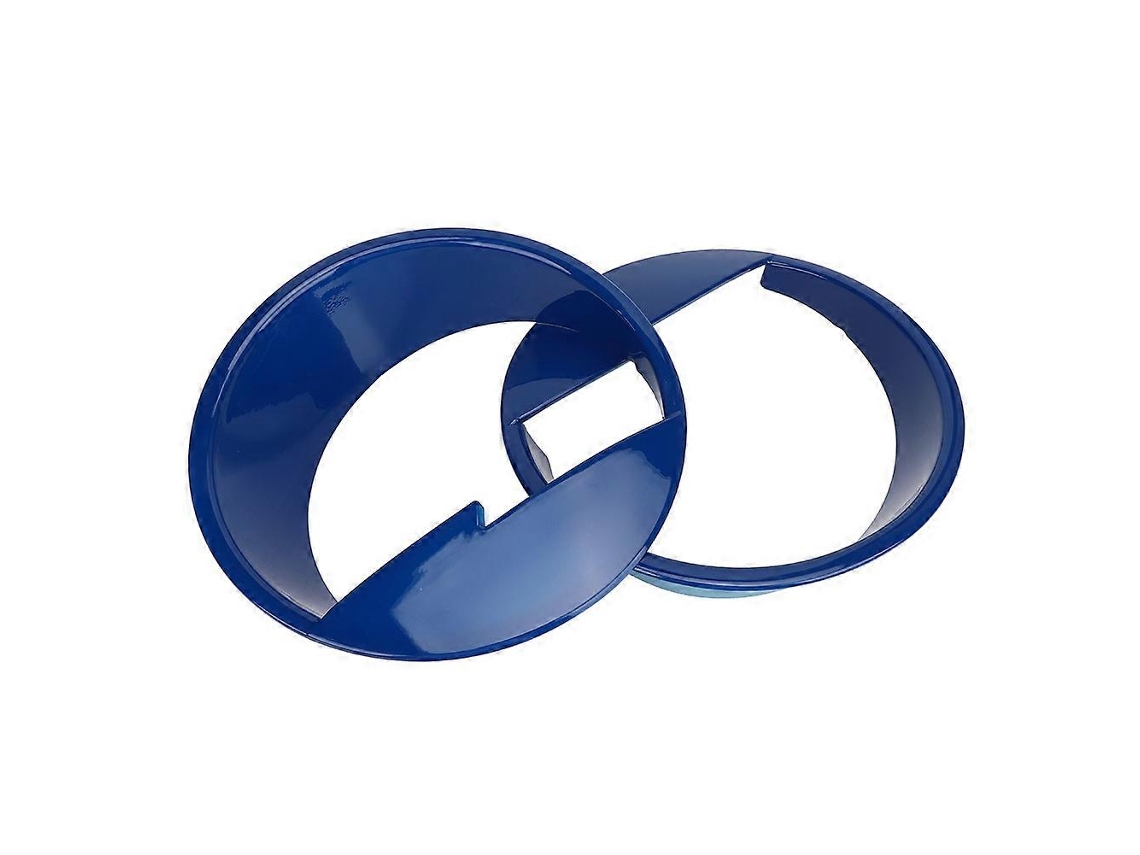 Front Headlight Cover Lamp Ring Frame Fit For Jeep Wrangler 2007-2017blue