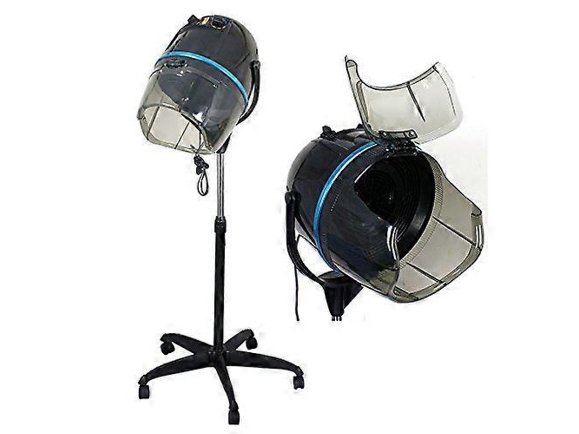 Secador De Cabelo Profissional Com Capuz, Altura Ajustável, Independente, Com Rodas, Preto Ly Ebike