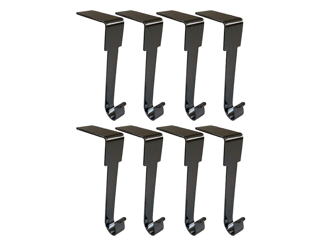 Cabides De Metal Para Meias De Natal, Ganchos Para Pendurar Acessórios De Lareira, Enfeites De Lareira, Suportes Para Festas, Prata Olysi Shop