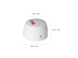 Detector De Alarme De Fuga De Água E Transbordo Com Avisador, Inteligente Wi-fi, À Prova De Água E Com Buzzer Laxiscreed
