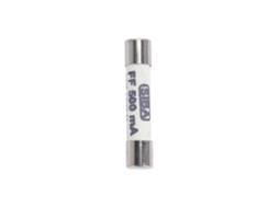 Fusível Cerâmico Branco 1000 V 500 Ma 6,3 X 32 Mm Para Multímetro L Slowmoose