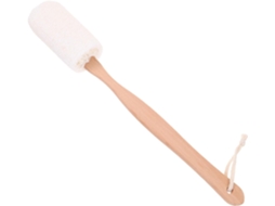 Escova De Banho Bucha Vegetal Natural Com Cabo Longo Removível Para Corpo E Costas, Esfoliação Suave E Limpeza Completa