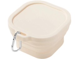 Lancheira De Silicone Eficiente Com Recipiente Portátil Para Alimentos, Ideal Para Academia, Escritório E Praia Limpeza