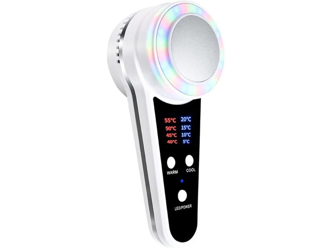 Face Lift Portátil Quente Frio Beleza Instrumento Fotão Rejuvenescimento Massajador Levantamento De Pele Endurecimento Facial Fresco Martelo Yizhood