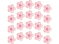 Artibetter Conjunto De 20 Ímãs Geladeira Em Resina Rosa Com Formato Flor Cerejeira, Versáteis E Decorativos Para Cozinha