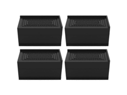 Elevadores De Móveis, De Cama Ajustáveis Para Mesa, Geladeira, Sofá E Máquina De Lavar, Pacote Com 4