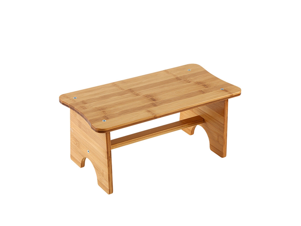 Reposapiés Antideslizante Para Baixo Da Mesa, Resistente, Multifuncional, Nanmu, Para Escritório, Estúdio Em Casa E Escritório.