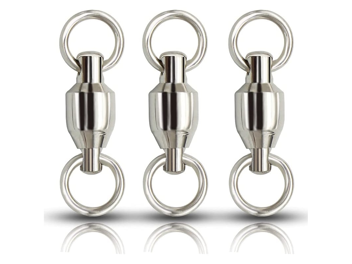 Pivô De Pesca Com Rolamento De Aço Inoxidável 17mm Alta Resistência Acessório De Pesca Pacote Com 24
