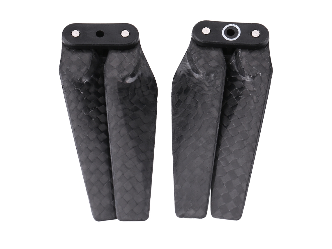 2 Pares De Hélices Dobráveis ​​em Lâminas De Fibra De Carbono Acessórios Para Drone Quadcopter Dji Spark Slowmoose