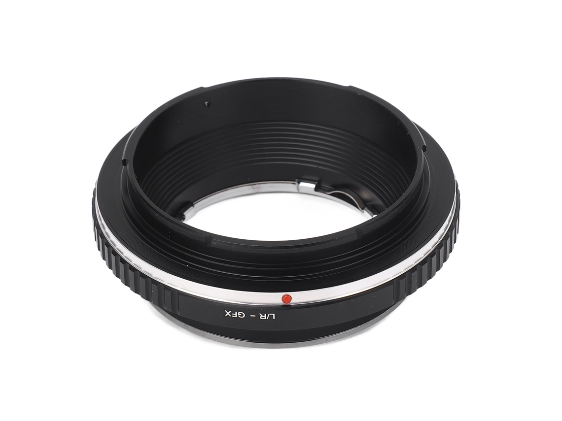 Adaptador de Lente de Câmera de Alta Precisão em Alumínio para Foco Manual, Compatível com Lentes Leica de Montagem R e Câmeras da Série GFX (LAXISCREED)